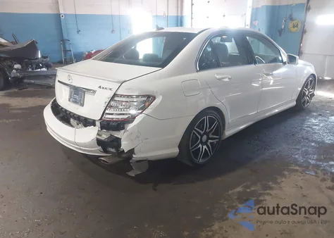 2013 Mercedes-Benz C 300 Sport 4Matic from USA, damaged, VIN WDDGF8AB3DR244325